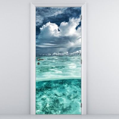 Foto tapeta za vrata - Pogled ispod površine mora