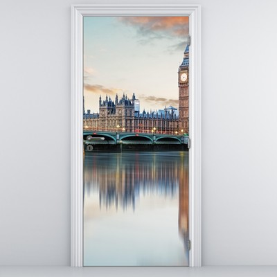 Fototapeta na drzwi - Londyńskie Houses of Parliament