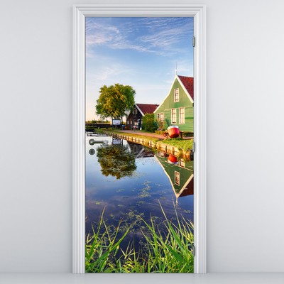 Fototapeta na drzwi - młyny holenderskie