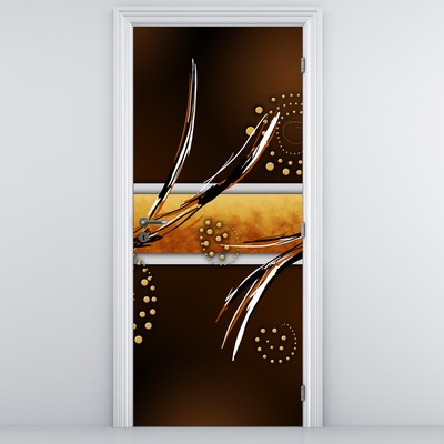 Fototapeta na dveře - Abstraktní motýli