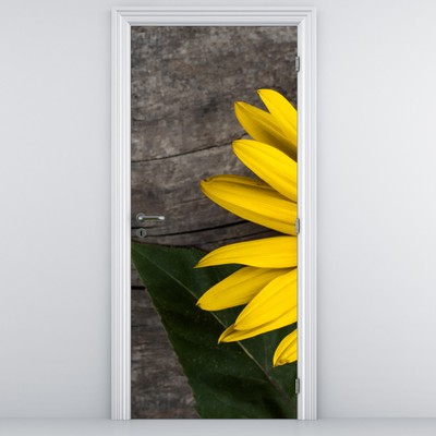 Fototapet pentru ușă - Floarea soarelui