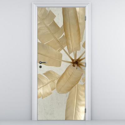 Fototapeta na drzwi - Liście palm