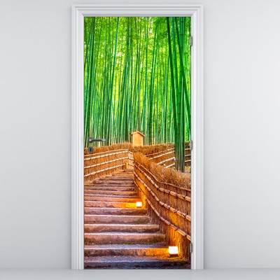 Fototapeta na dveře - Japonský bambusový les