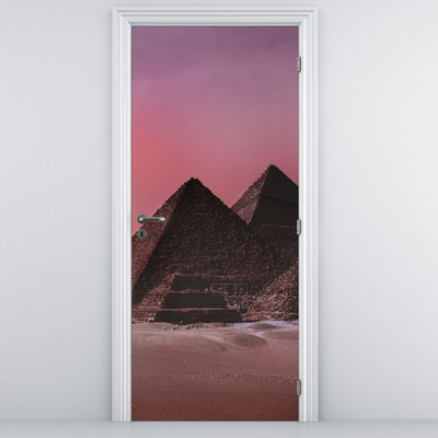 Fototapeta na dveře - Pyramidy v Gize