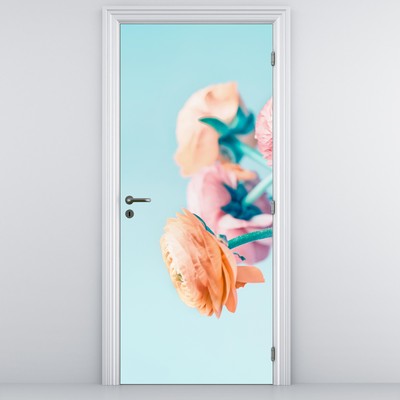 Fototapeta na dveře - Květiny ve váze