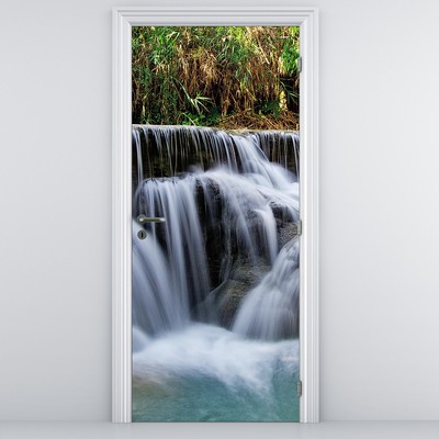 Fototapeta na dveře - Vodopády v džungli