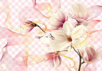 Foto tapeta - Njěžna magnolija