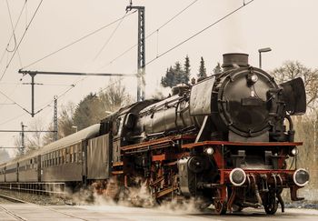 Fototapeta - Parná lokomotíva