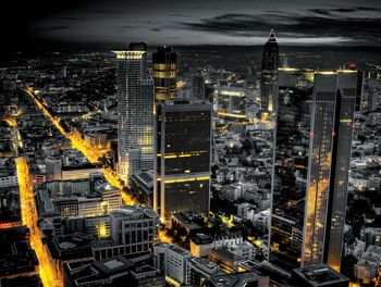 Fototapeta - Mesto v noci