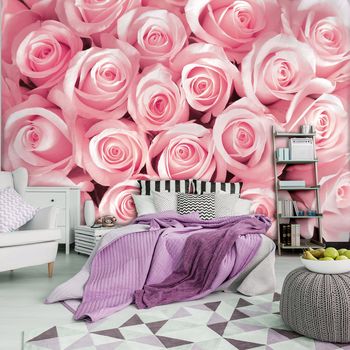 Foto tapeta - Ružičaste ruže