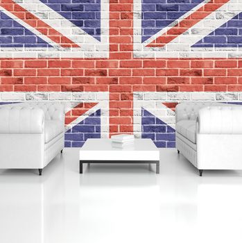 Fototapeta - Vlajka Spojeného kráľovstva