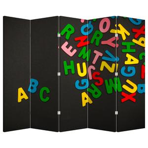 Parawan - Kolorowe litery