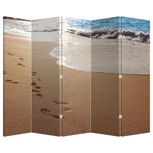 Paraván - Stopy v písku a moře