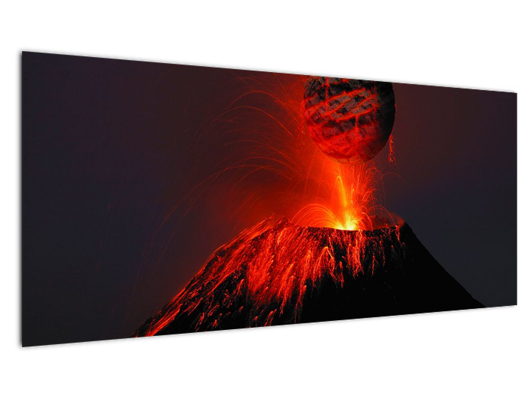 Obraz vulkánu (V020642V10040)