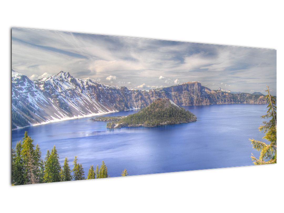 Obraz horského jezera (V020644V10040)