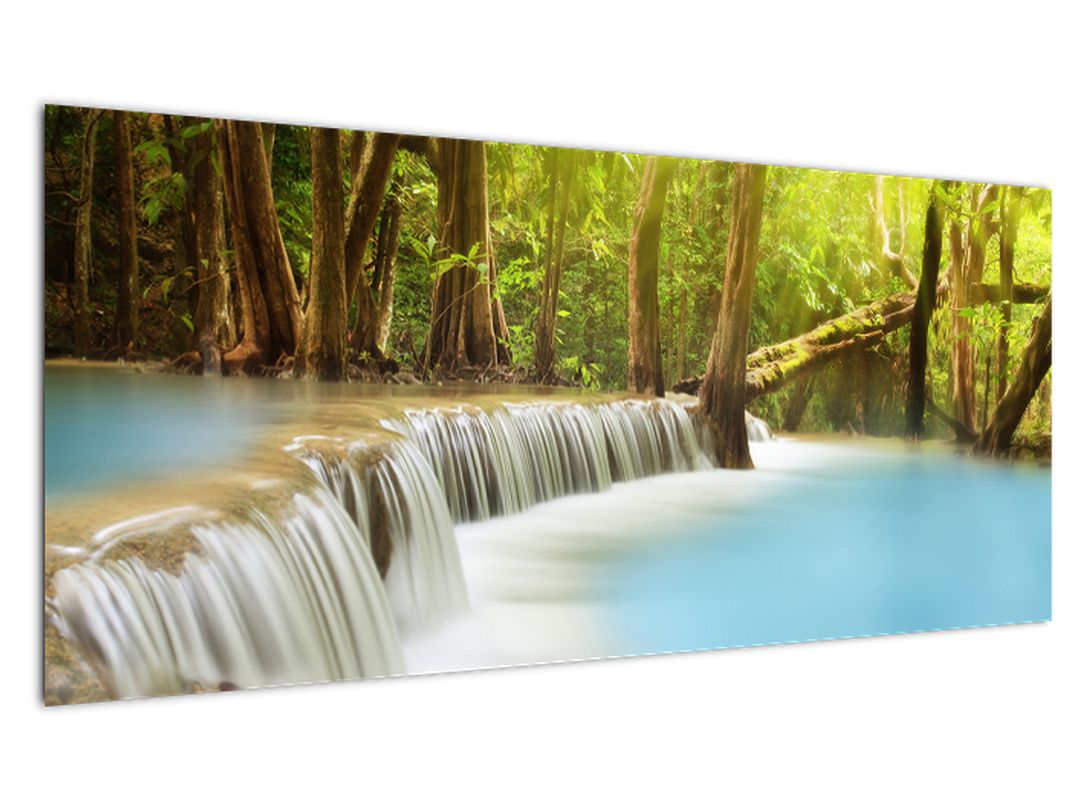 Obraz Huai Mae Kamin vodopádu v lese (V020933V10040)