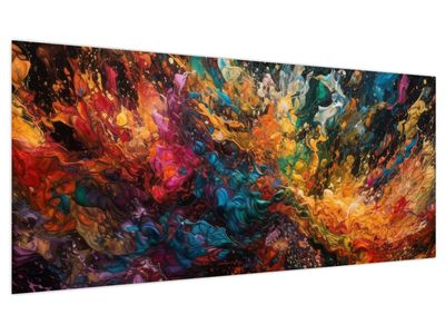 Bild auf Leinwand - Farbabstraktion II.