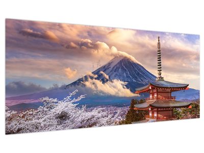 Bild auf Leinwand - Berg Fuji