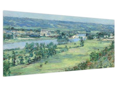 Obraz - Theodore Robinson, The Valley of the Seine, From the Hills of Giverny, reprodukcia