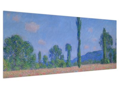 Obraz - Claude Monet, Poppy Field (Giverny), reprodukcia