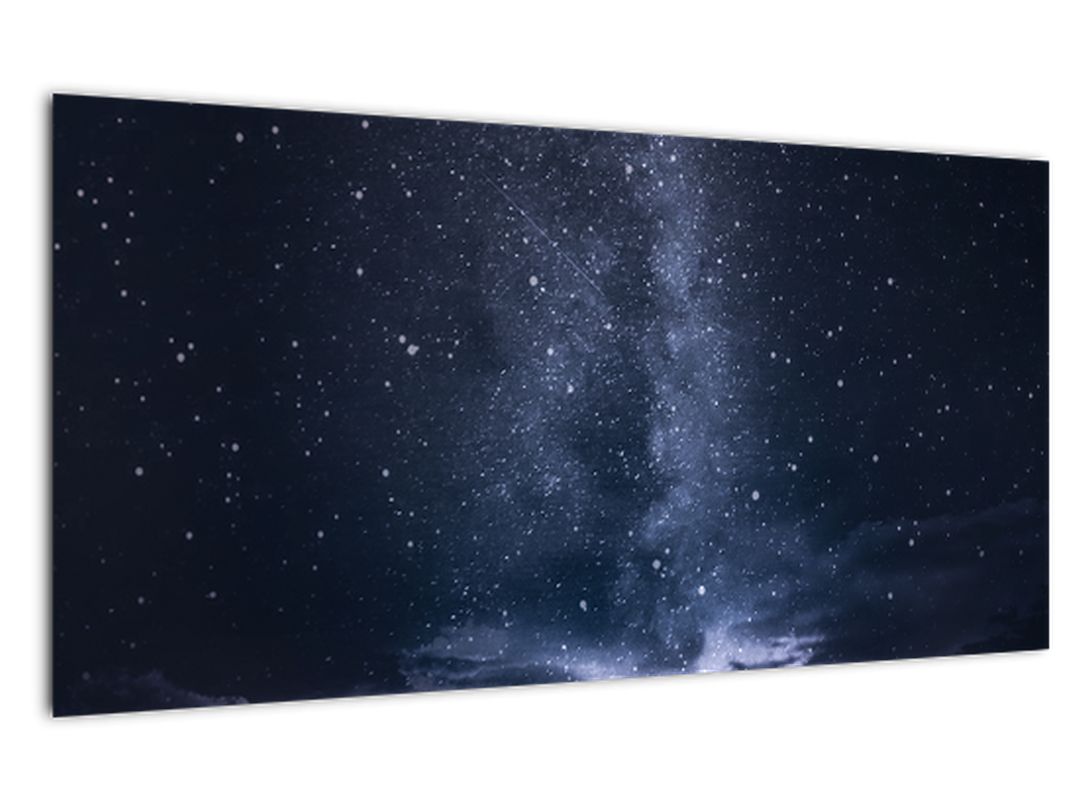 Skleněný obraz hvězdné oblohy (V020424V10050GD)