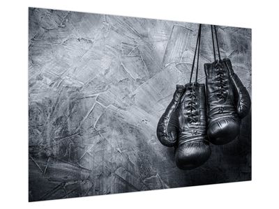 Bild auf Leinwand - Boxhandschuhe