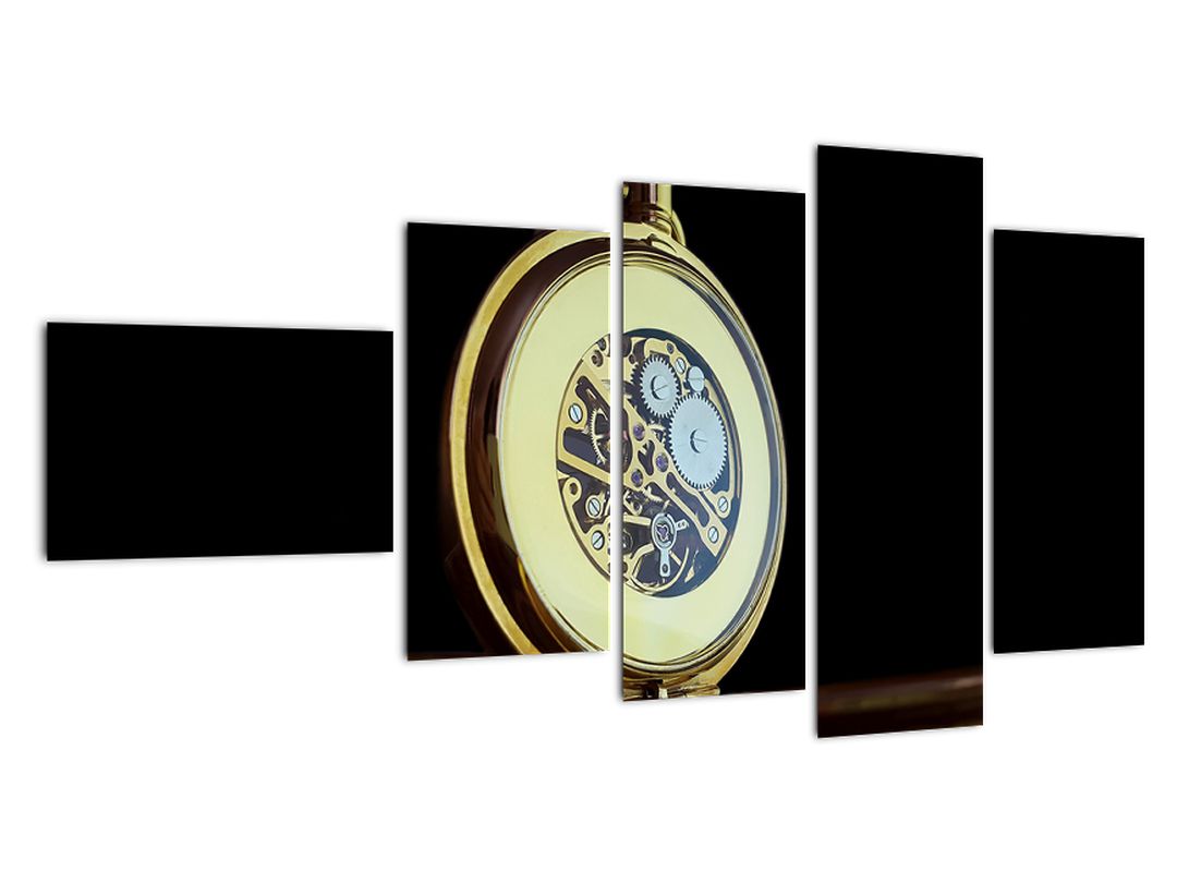 Obraz zlatých kapesních hodinek (V020569V11060)