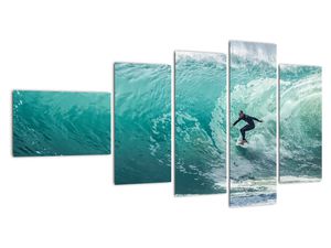 Schilderij - Surf