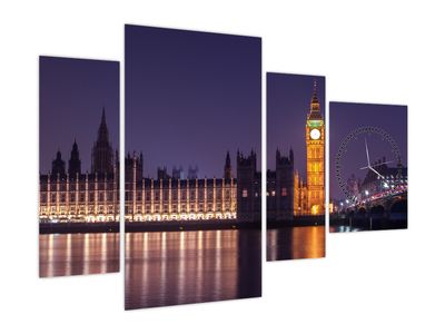 Obraz Londýna (s hodinami) (V020026V11075C)