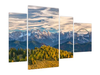 Slika - gorska panorama (z uro)
