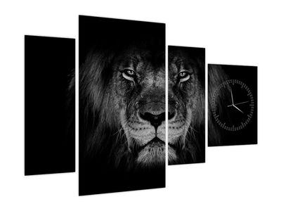 Slika - Lev in njegova veličastnost (z uro)