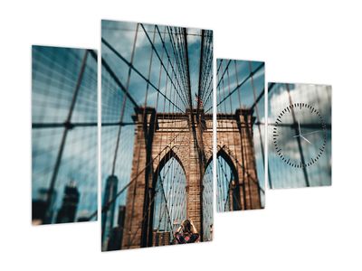 Slika - Brooklynski most (z uro)