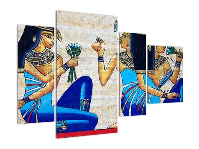 Slika - Egipčanske slike (z uro)