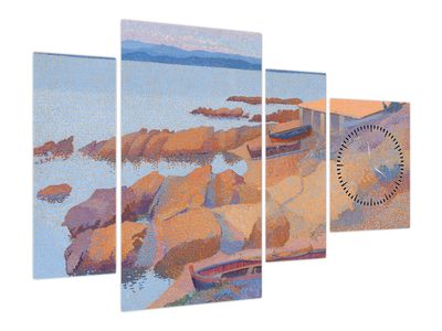 Kép - Henri Edmond Cross, Calanque des Antibois, reprodukciók (órával)