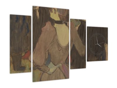 Kép - Henri de Toulouse-Lautrec, La Goulue and Her Sister, reprodukciók (órával)