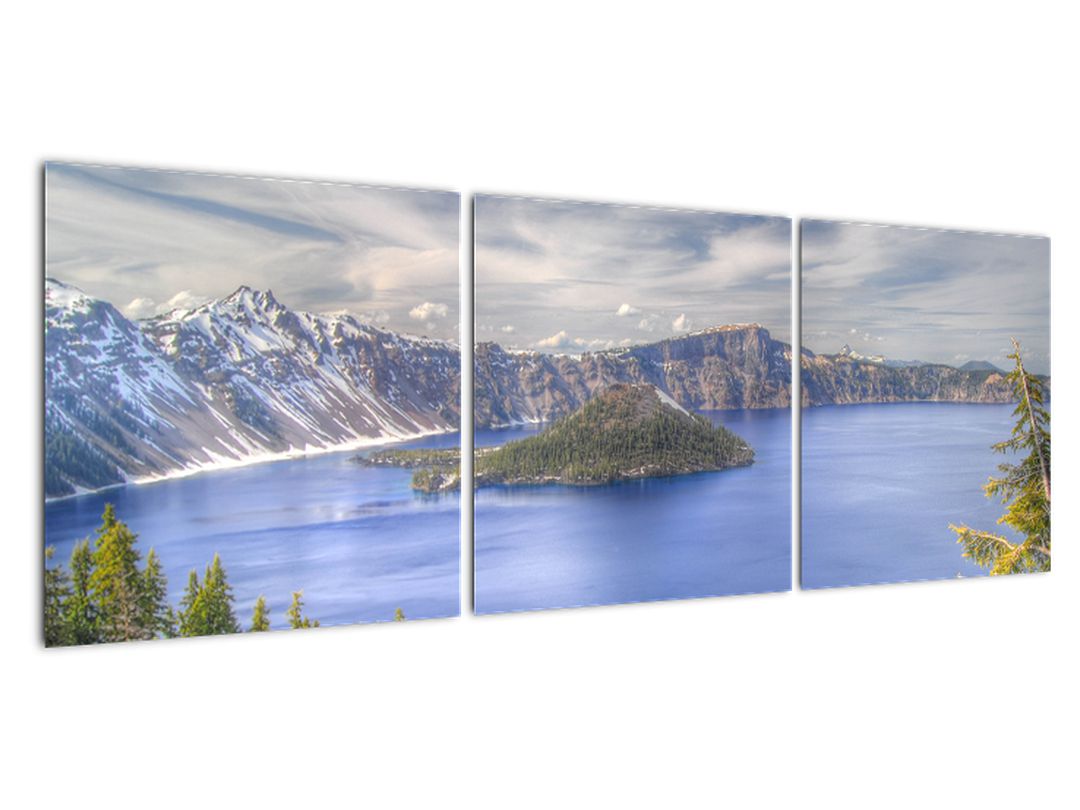 Obraz horského jezera (V020644V12040)