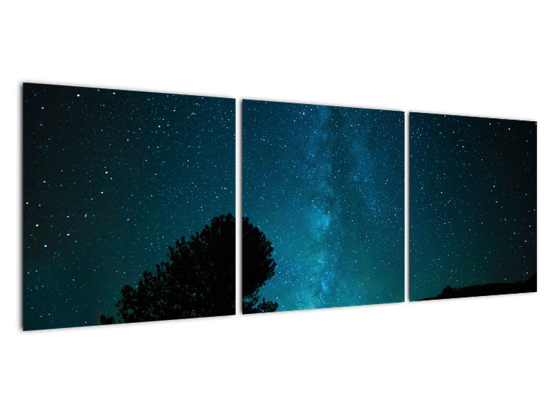 Obraz noční oblohy s hvězdami (V021100V12040)