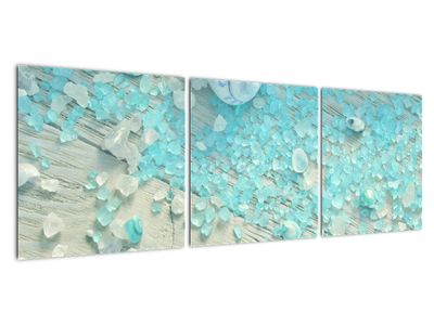 Obraz - Přímořská atmosféra v tyrkysových odstínech