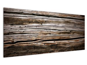Bild auf Leinwand - saisonales Holz