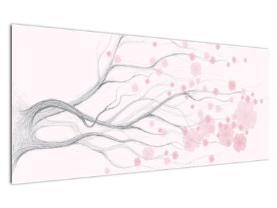 Tablou - Flori roz