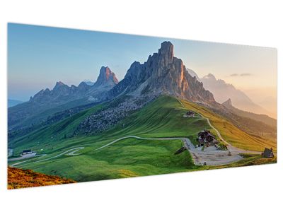 Bild auf Leinwand - Dolomiten