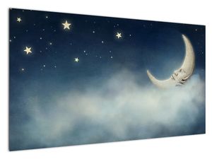 Tablou - Luna cu stele