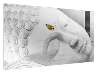 Obraz - Bílý Buddha