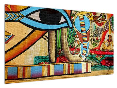 Slikanje z egipčanskimi motivi