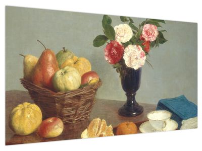 Obraz - Henri Fantin-Latour, Still  Life, reprodukce