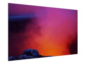 Bild auf Leinwand - Vulkan