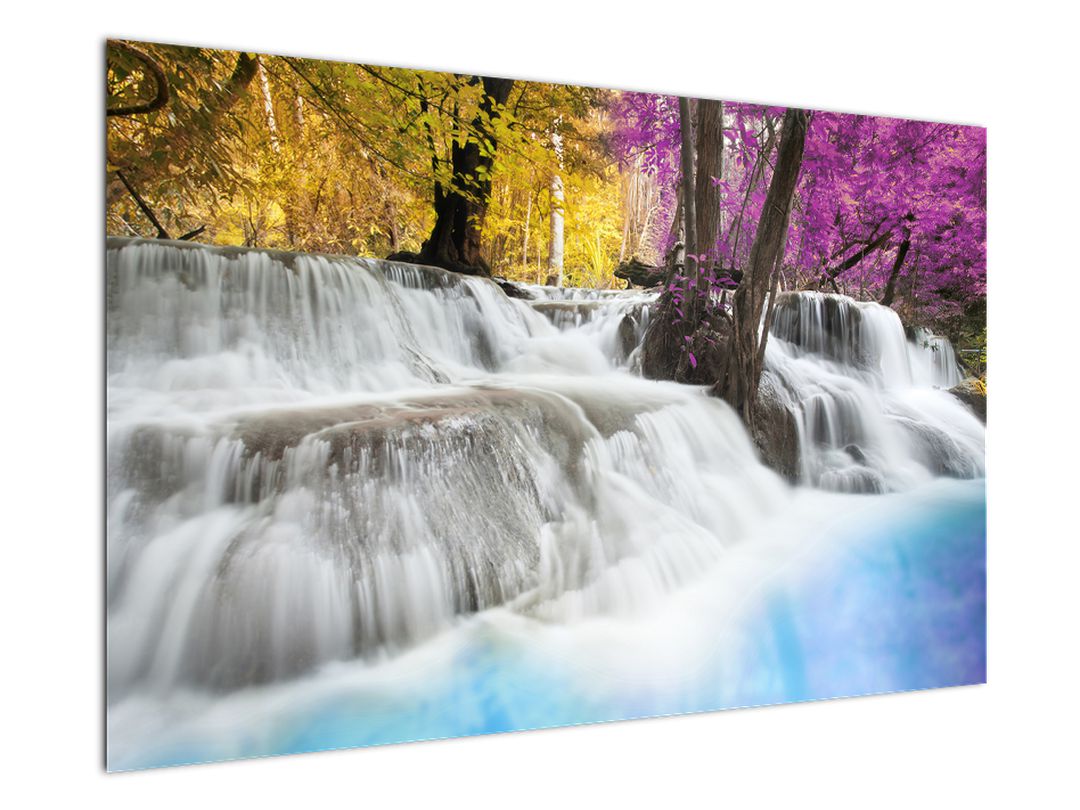 Obraz Erawan vodopádu v lese (V020934V12080)