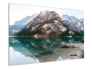 Obraz horského jezera