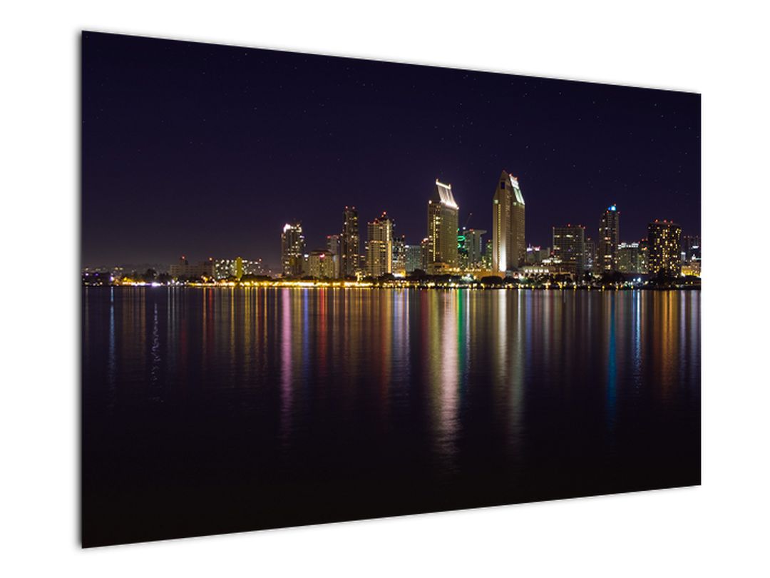 Obraz nočního města (V020967V12080)