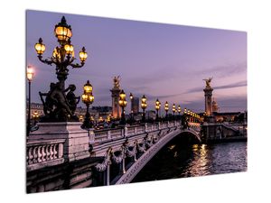 Kép - III. Sándor-híd. Párizsban